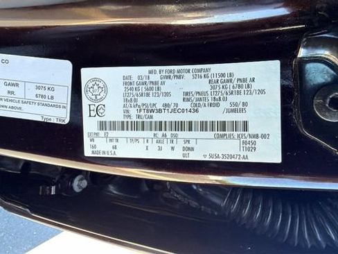 Used 2018 Ford F350 Lariat w/ Camper Package AWD/4WD image 34