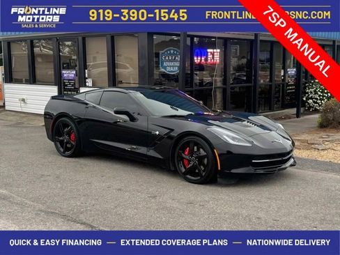 Used 2015 Chevrolet Corvette Stingray Coupe w/ 3LT Preferred Equipment Group RWD image 1