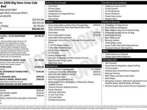 New 2027 RAM 2500 Big Horn AWD/4WD image 36
