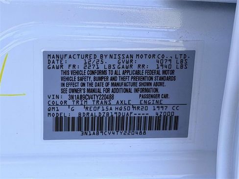 New 2026 Nissan Sentra SV w/ SV Convenience Package image 25