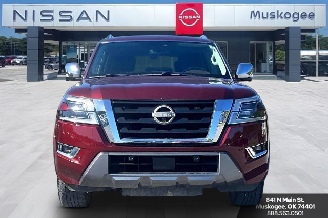Used 2022 Nissan Armada Platinum w/ Captain's Chairs Package AWD/4WD image 2