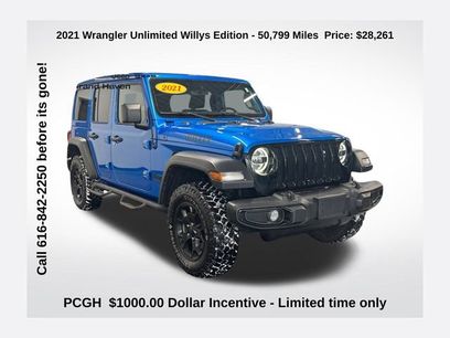 Used 2021 Jeep Wrangler Unlimited Sport