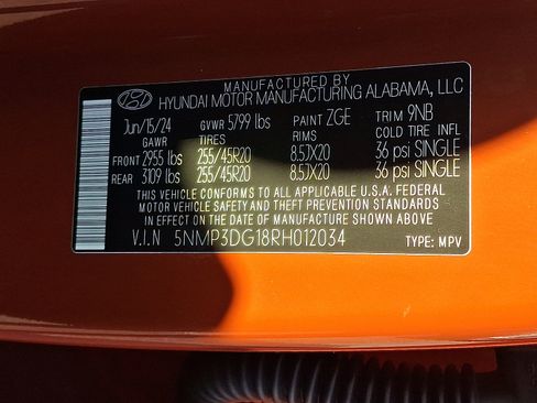 Used 2024 Hyundai Santa Fe Limited image 28