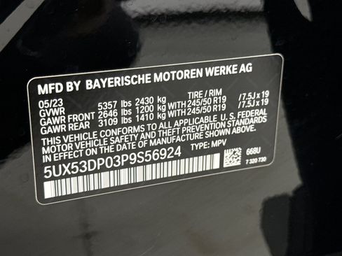Used 2023 BMW X3 xDrive30i w/ Convenience Package AWD/4WD image 26