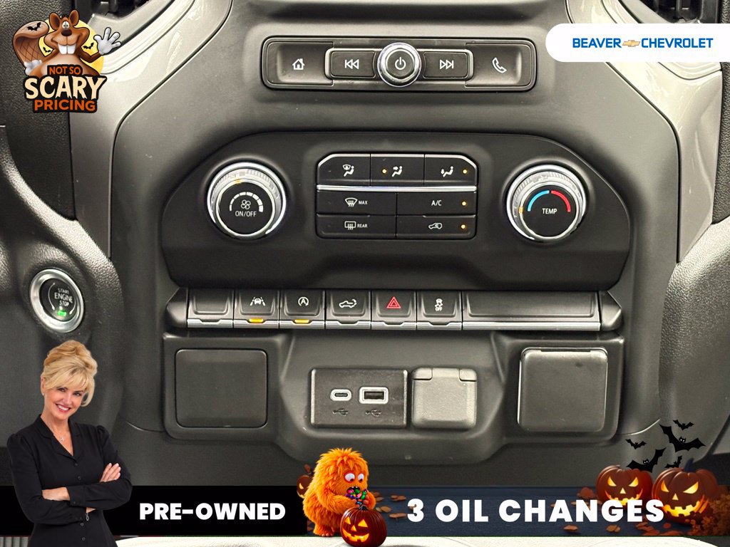 Used 2024 Chevrolet Silverado 1500 Custom w/ Turbomax Blackout Package AWD/4WD image 22
