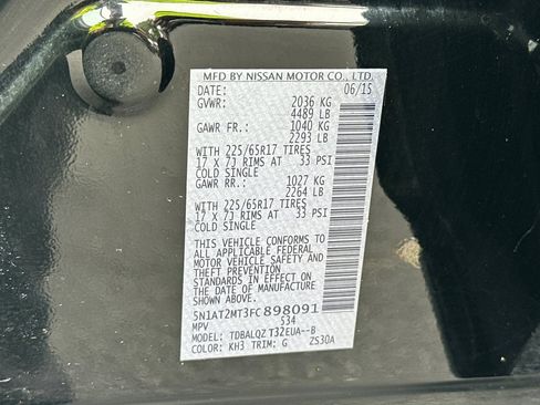 Used 2015 Nissan Rogue SV FWD image 38