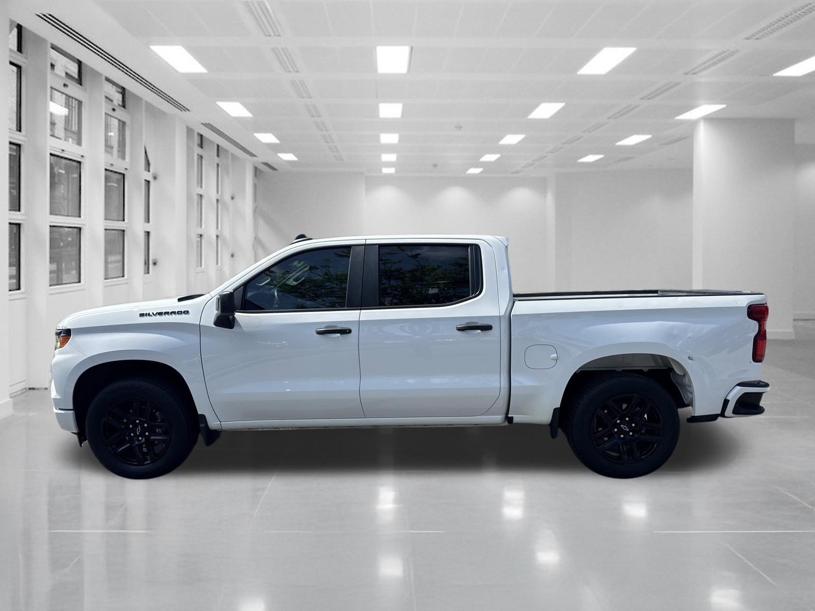 Used 2023 Chevrolet Silverado 1500 Custom w/ LPO, Dark Essentials Package RWD image 8