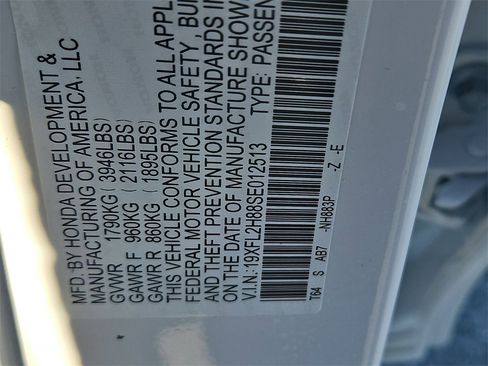 Certified 2025 Honda Civic Sport image 14