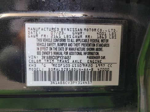 Used 2023 Nissan Sentra SV FWD image 33