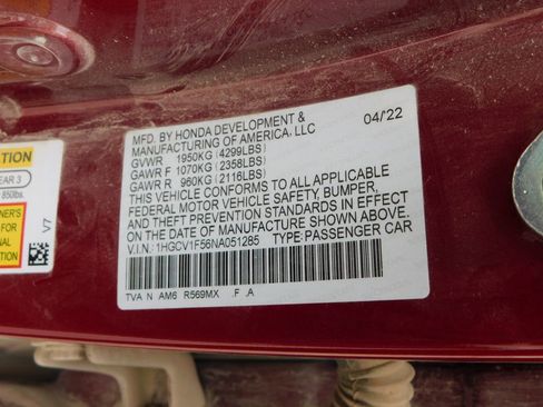 Used 2022 Honda Accord EX-L image 9