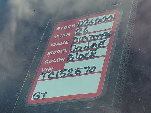 New 2026 Dodge Durango GT w/ Blacktop Package image 23