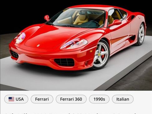 Used 2000 Ferrari 360 Modena RWD image 4