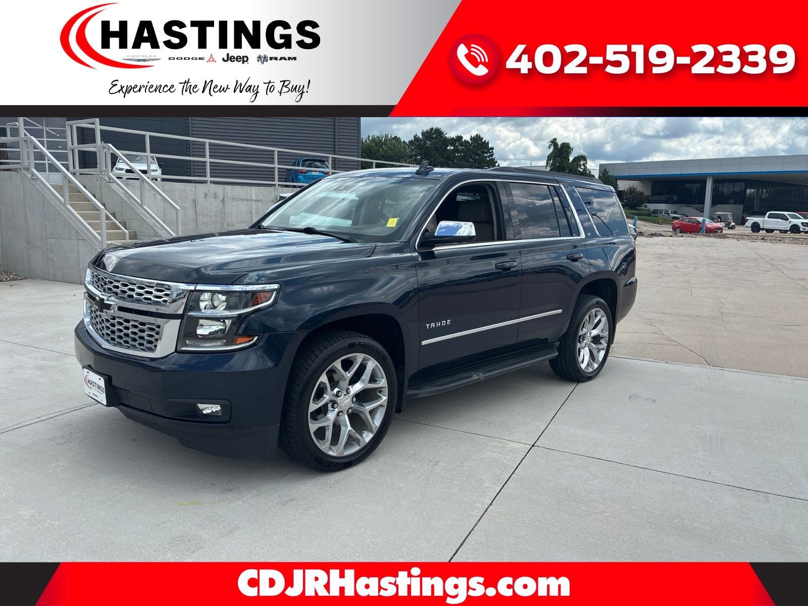 Used 2020 Chevrolet Tahoe LT w/ Luxury Package AWD/4WD image 1