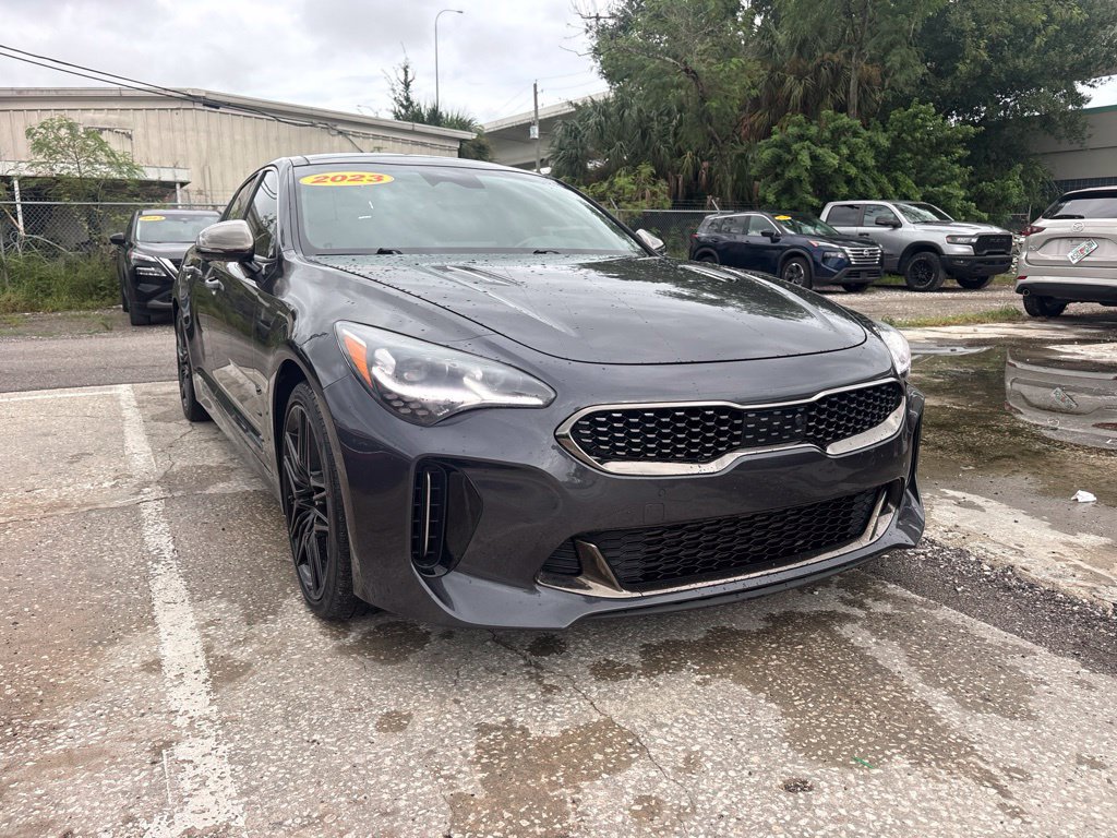 Used 2023 Kia Stinger GT2 w/ Red Interior Color Package AWD/4WD image 1