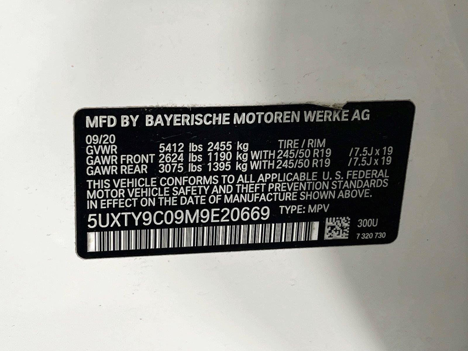 Used 2021 BMW X3 M40i w/ Premium Package AWD/4WD image 32