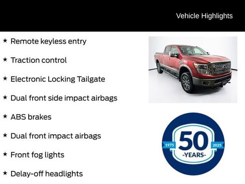 Used 2017 Nissan Titan Platinum Reserve AWD/4WD image 26