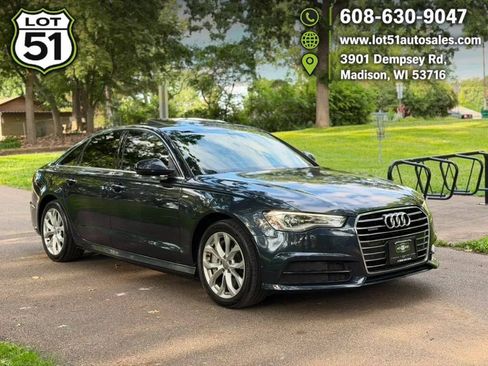 Used 2017 Audi A6 2.0T Premium Plus w/ Premium Plus Package AWD/4WD image 1