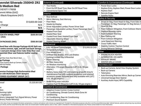 New 2026 Chevrolet Silverado 2500 ZR2 AWD/4WD image 60