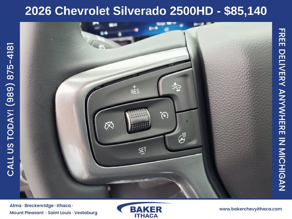 New 2026 Chevrolet Silverado 2500 LTZ w/ Trail Boss Package AWD/4WD image 13