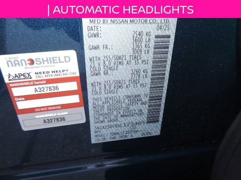 Certified 2025 Nissan Murano Platinum w/ Cargo Package image 14