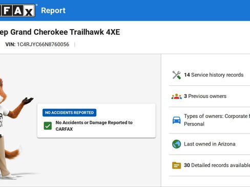 Used 2022 Jeep Grand Cherokee Trailhawk w/ Advanced Protech Group II image 11