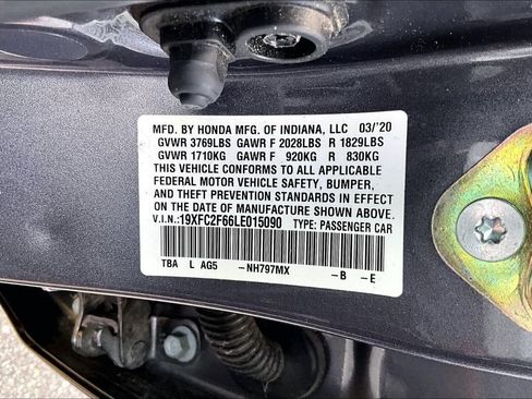 Used 2020 Honda Civic LX image 16