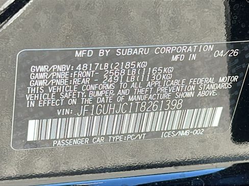 New 2026 Subaru Impreza RS AWD/4WD image 30