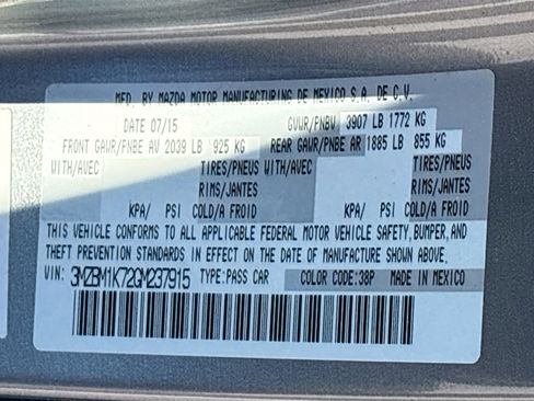 Used 2016 MAZDA MAZDA3 i Sport w/ Preferred Equipment Package image 26