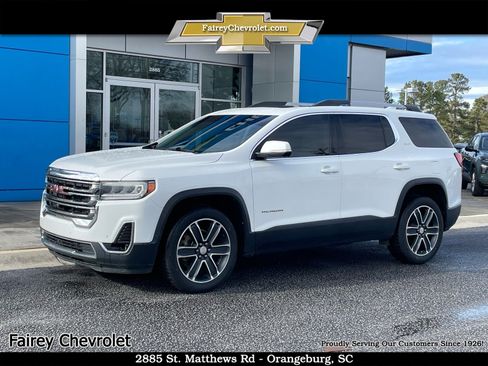 Used 2021 GMC Acadia SLT w/ Premium Package image 1