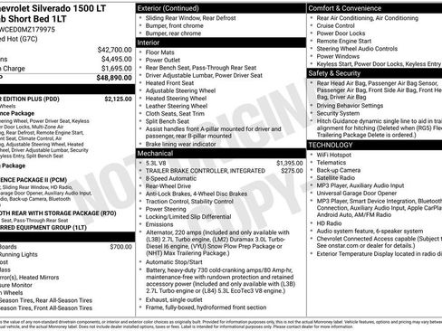Used 2021 Chevrolet Silverado 1500 LT w/ All Star Edition Plus RWD image 6