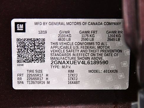 Used 2020 Chevrolet Equinox LT image 14