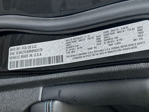 Used 2024 Jeep Grand Cherokee Trailhawk w/ Advanced Protech Group II AWD/4WD image 12