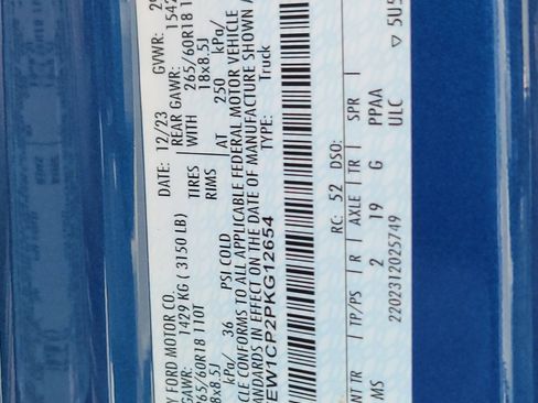 Certified 2023 Ford F150 XLT w/ Equipment Group 301A Mid image 34