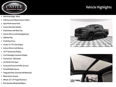 New 2026 RAM 1500 Laramie w/ Night Edition AWD/4WD image 14