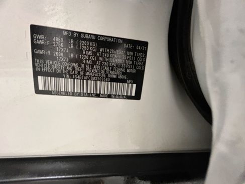 Used 2021 Subaru Outback Premium image 20