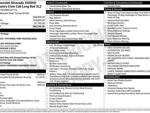 Used 2022 Chevrolet Silverado 3500 High Country image 6