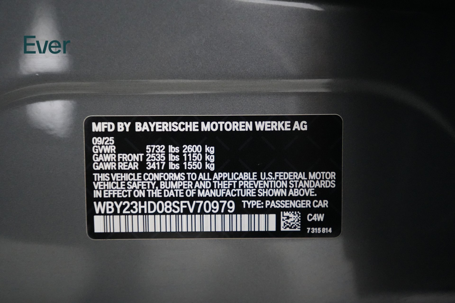 Used 2025 BMW i4 eDrive40 w/ Parking Assistance Package RWD image 28