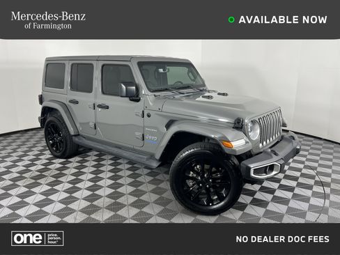 Used 2021 Jeep Wrangler Unlimited Sahara w/ Safety Group AWD/4WD image 1