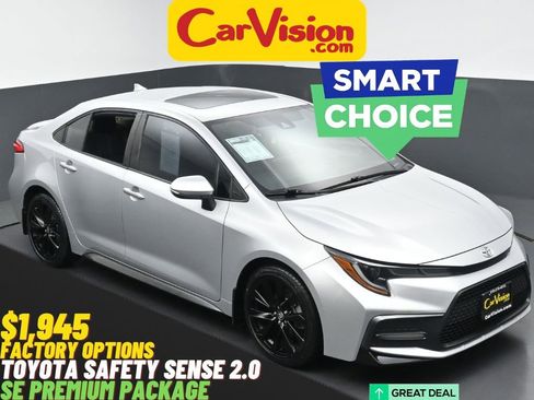 Used 2022 Toyota Corolla SE w/ SE Premium Package FWD image 1