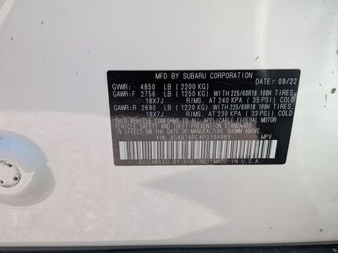 Certified 2023 Subaru Outback Touring w/ Popular Package #2 image 37