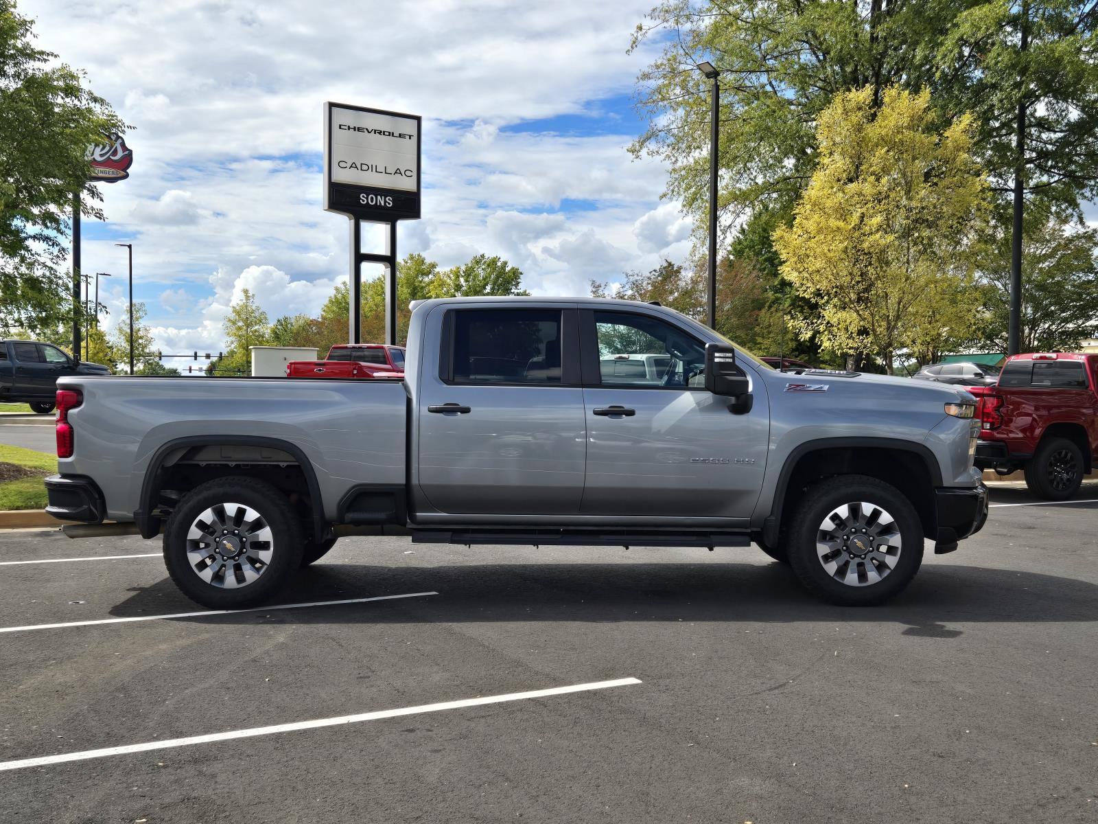 Used 2024 Chevrolet Silverado 2500 Custom w/ Custom Value Package AWD/4WD image 8