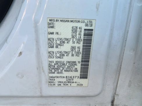 Used 2018 Nissan NV 2500 SV w/ Navigation Package RWD image 37