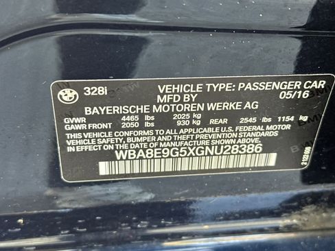 Used 2016 BMW 328i Sedan image 37