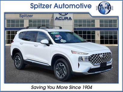 Used 2022 Hyundai Santa Fe Blue