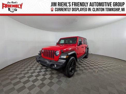 Used 2020 Jeep Wrangler Unlimited Sport image 1