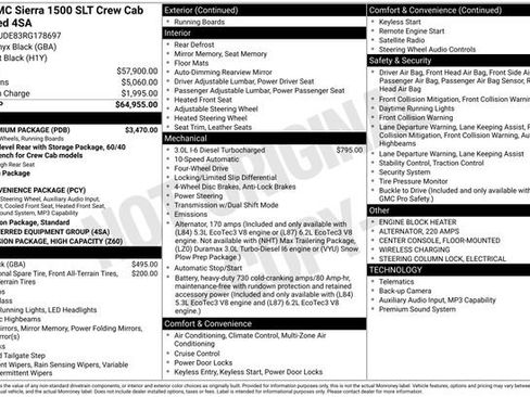 Used 2024 GMC Sierra 1500 SLT w/ SLT Premium Package AWD/4WD image 35