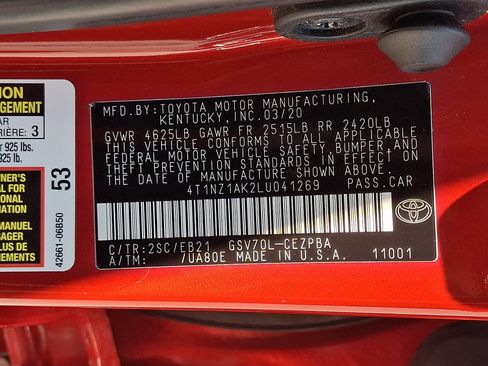 Used 2020 Toyota Camry TRD FWD image 26