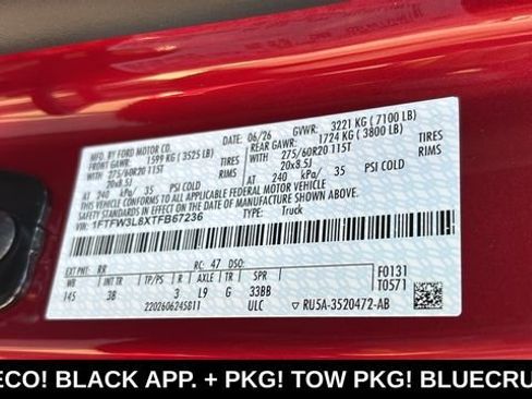 New 2026 Ford F150 XLT w/ Equipment Group 303A High AWD/4WD image 34