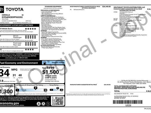 Used 2023 Toyota Corolla SE image 2