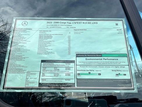 New 2025 Mercedes-Benz Sprinter 2500 image 17
